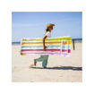 Picture of INFLATABLE FLOAT RAINBOW GLITTER 180CM